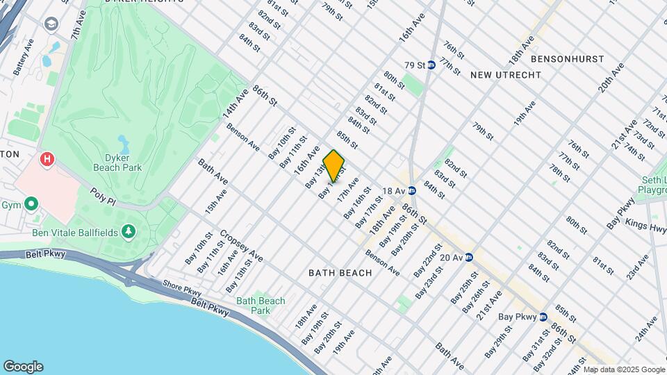 55 Bay 14Th St Map and Location Details
