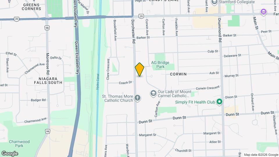 6350 Dorchester Rd Map and Location Details