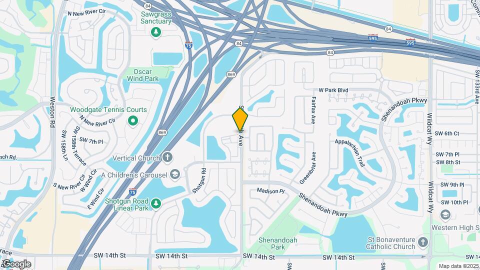 755 SW 148th Ave Map and Location Details