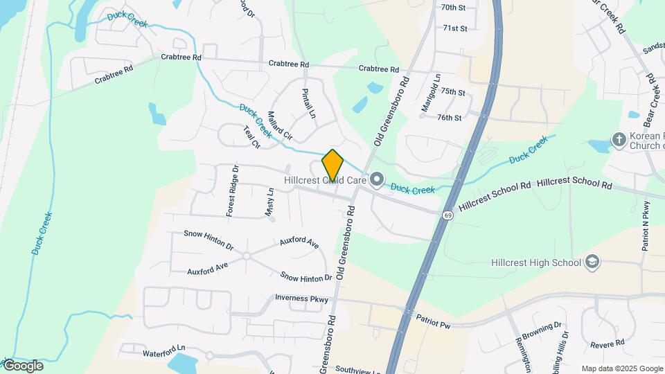 7816 Woodlawn Cir Map and Location Details