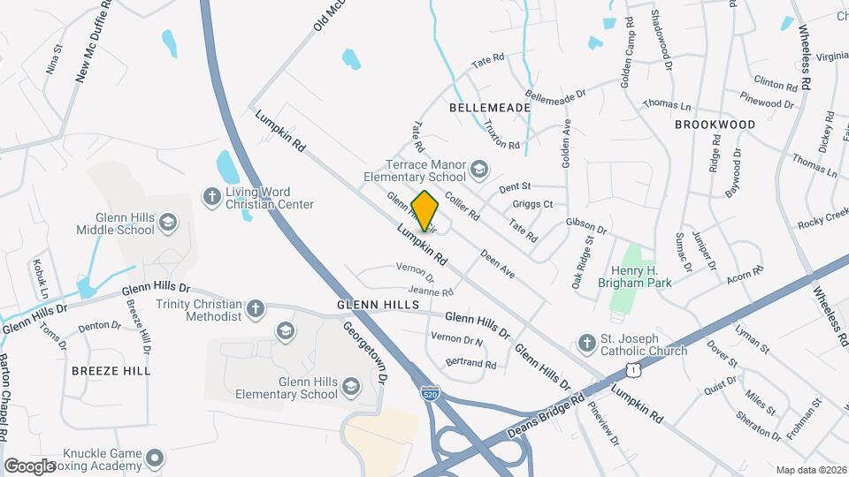 2819 Lumpkin Rd Mapa y Detalles de la Ubicación