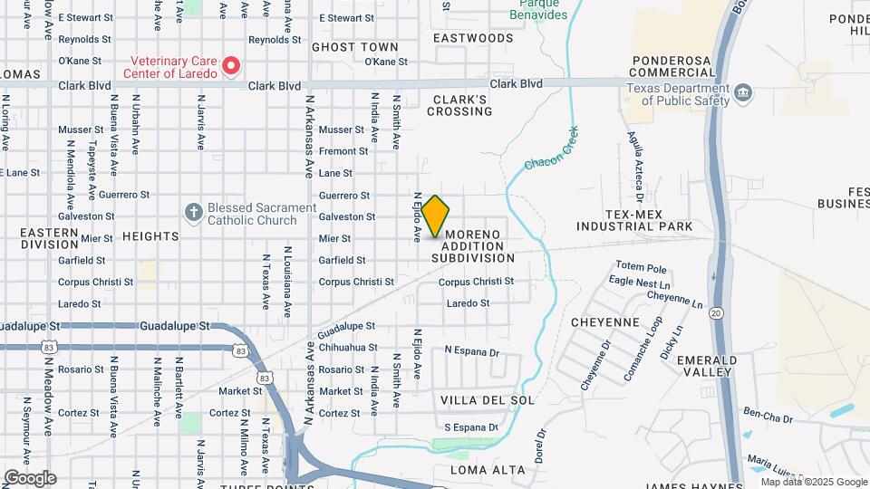 3319 Mier St Map and Location Details