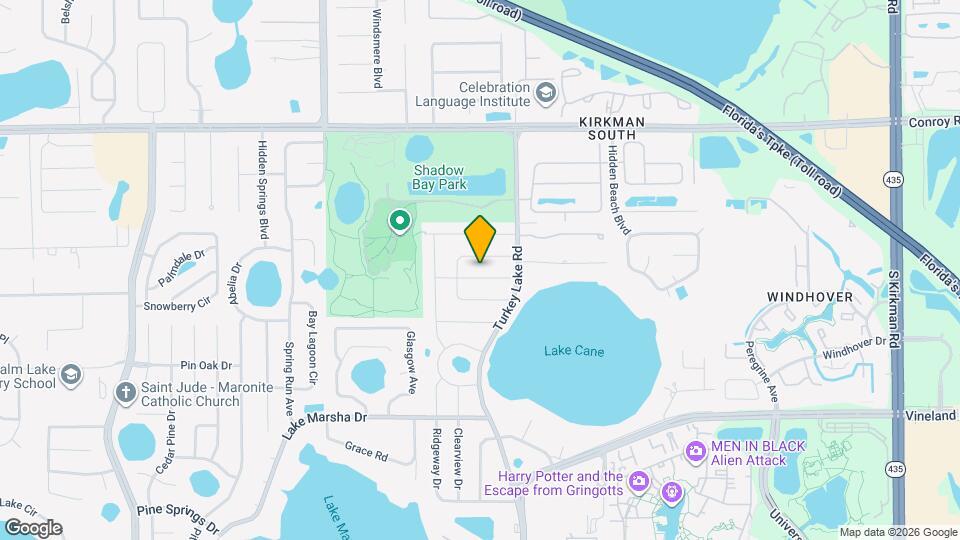 7033 Crestlake Dr Map and Location Details