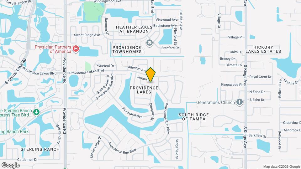 1503 Attleboro Ln Mapa y Detalles de la Ubicación