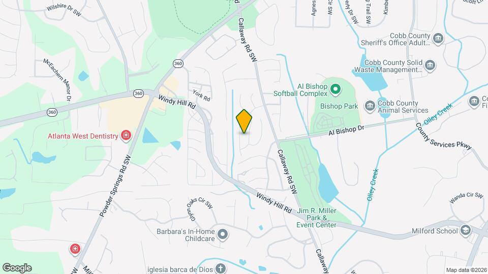 2097 Corsica Way SW Map and Location Details