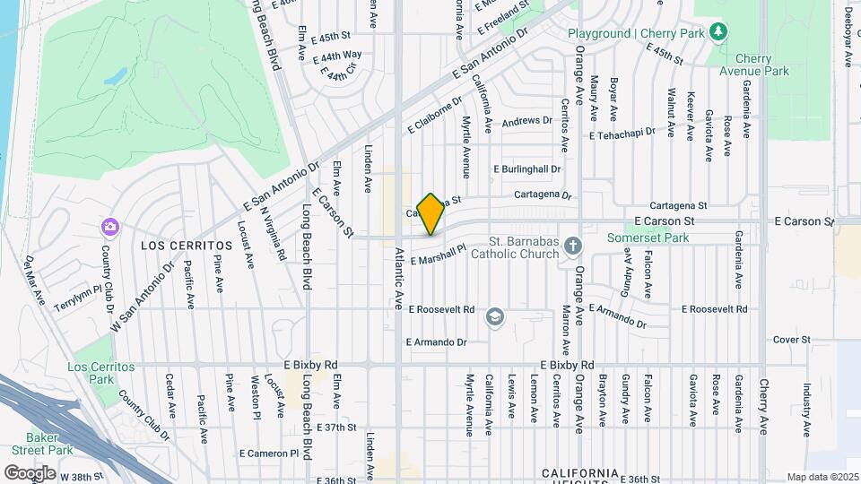 716 E Carson St Map and Location Details