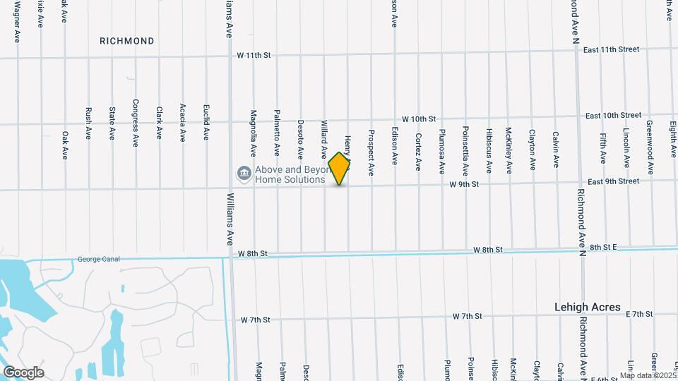 603 W 9th St Map and Location Details