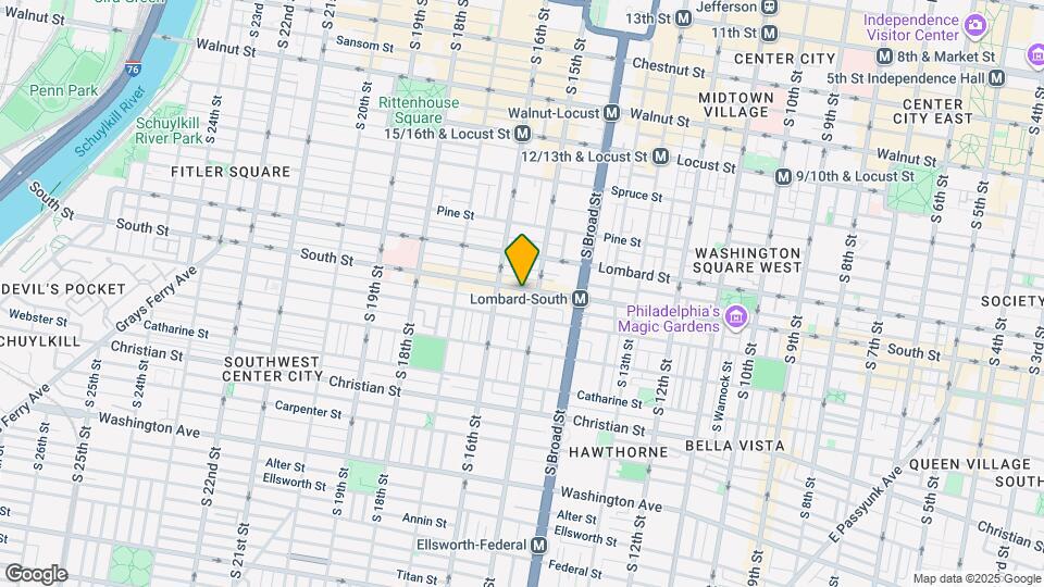 1514 S LeCount St Map and Location Details