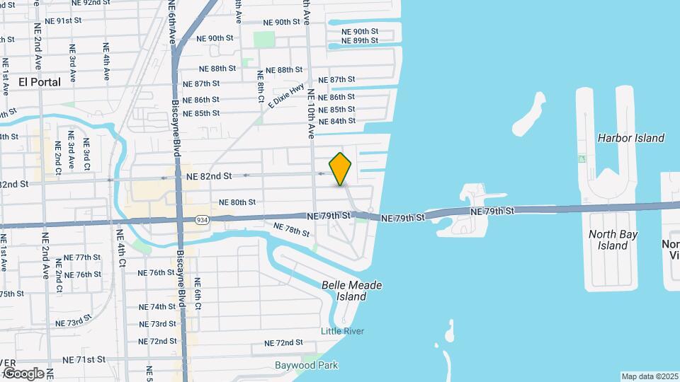 1090 NE 81st St Map and Location Details