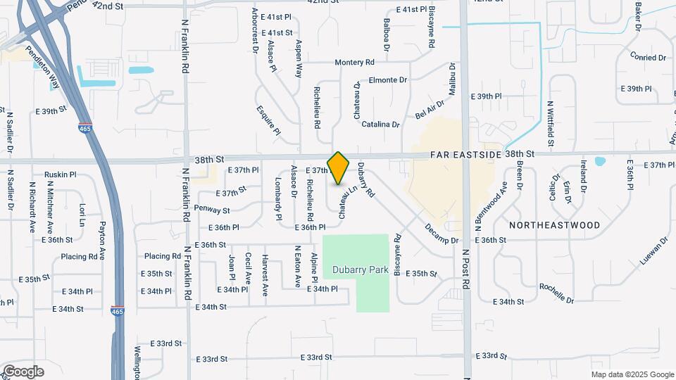 3710 Chateau Ct Map and Location Details