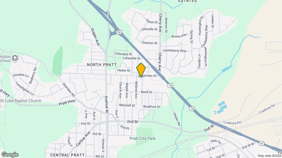 408 Miles Ave Map and Location Details