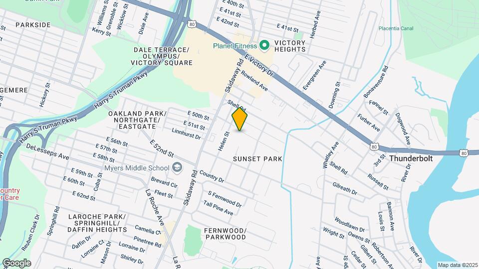 2203 Jurgensen St Map and Location Details