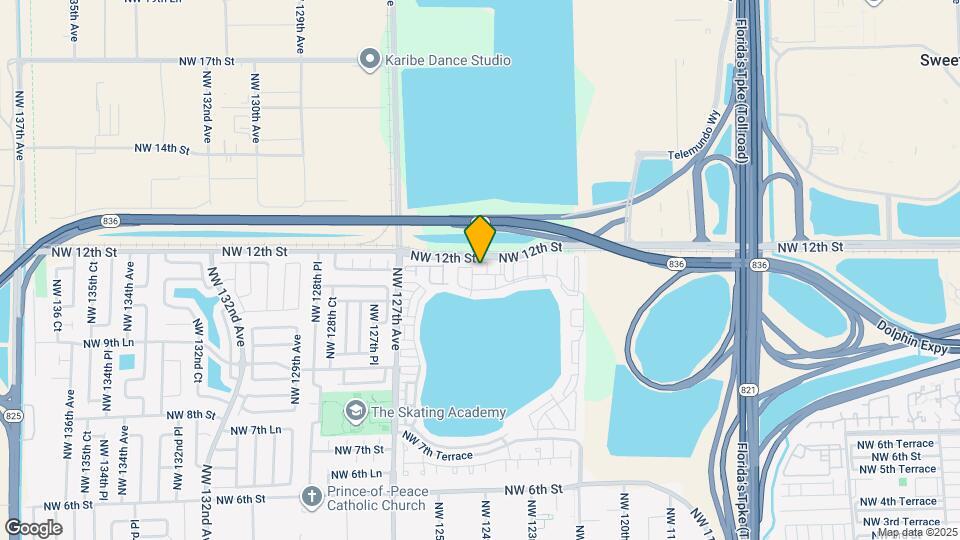 1185 NW 125th Pl Map and Location Details