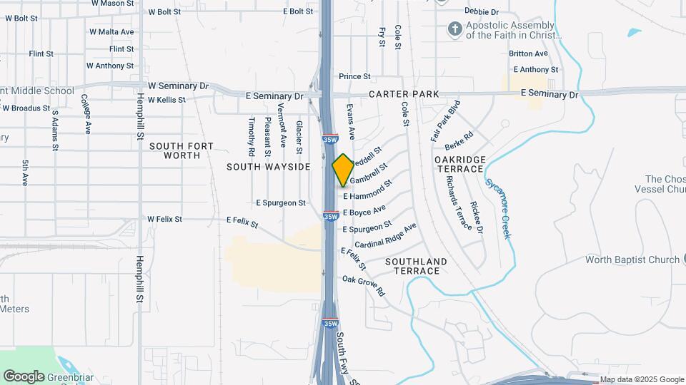 805 E Hammond St Map and Location Details