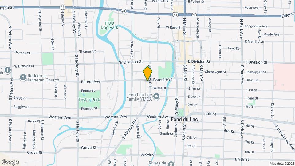 130 Forest Ave Map and Location Details