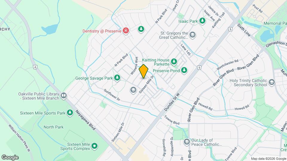 350 Leadwood Gate Map and Location Details