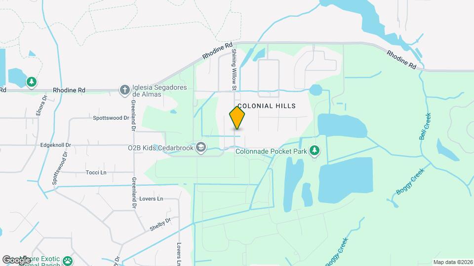 12436 Shining Willow St Map and Location Details