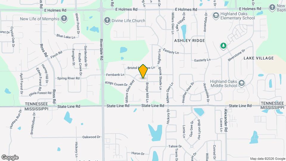 7142 Fernbank Ln Map and Location Details