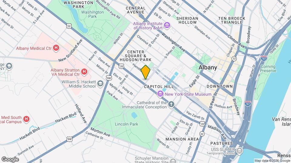 148 S Swan St Mapa y Detalles de la Ubicación