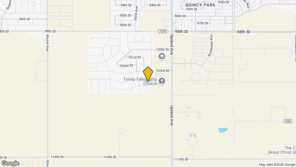 10407 Valencia Ave Map and Location Details