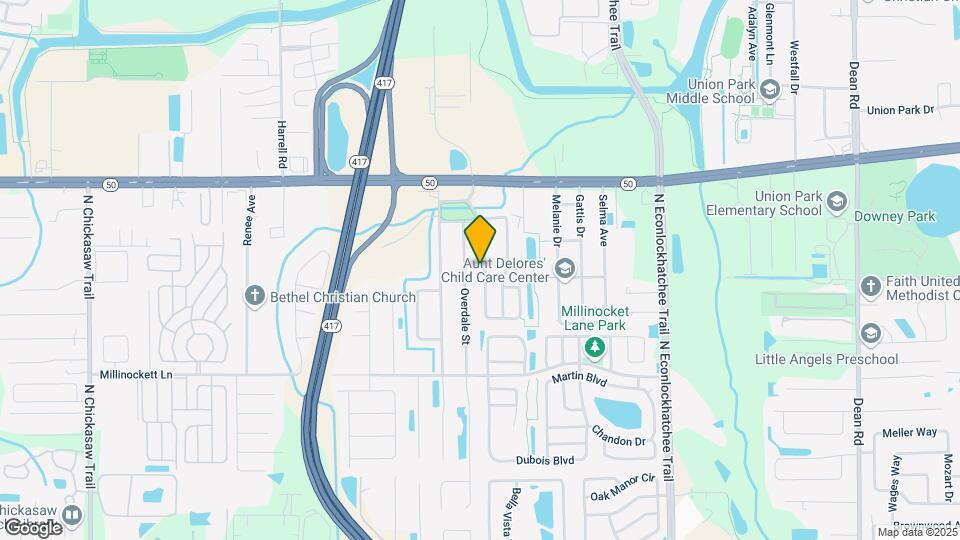 1460 Brookebridge Dr Map and Location Details
