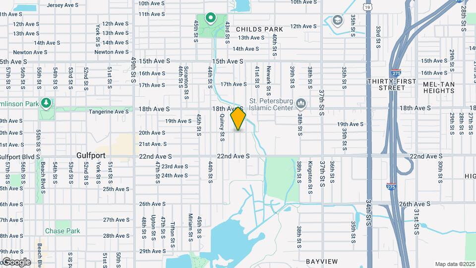 2000 43rd St S Map and Location Details