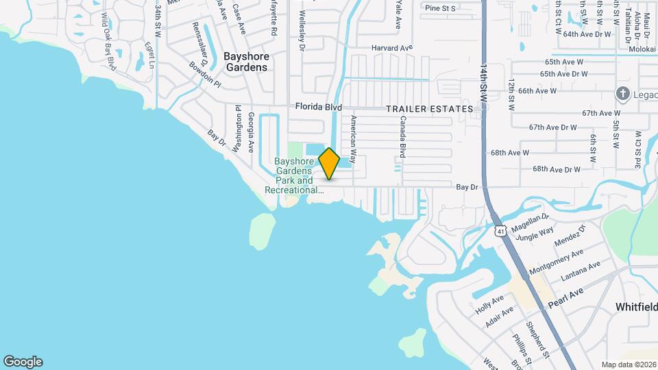 2305 Bay Dr Map and Location Details