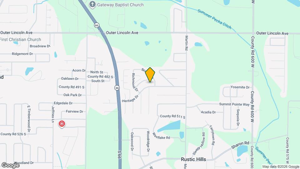 6766 Heritage Dr Map and Location Details