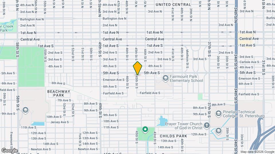 4463 Emerson Ave S Map and Location Details