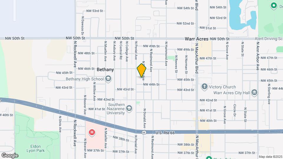 4507 N Donald Ave Map and Location Details