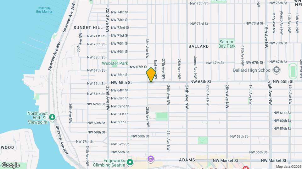 2761 NW 65th St Map and Location Details