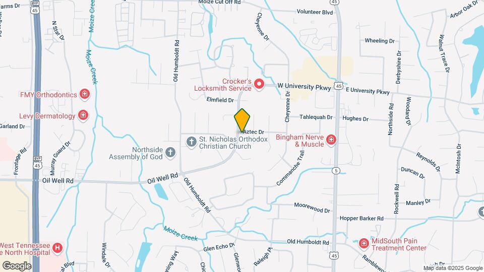 316 W University Pkwy Map and Location Details