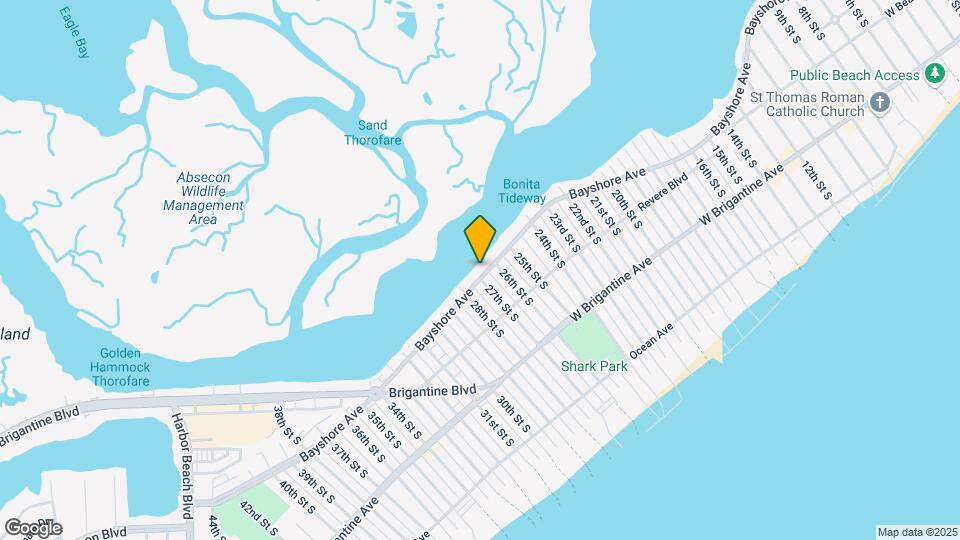 2605 Bayshore Ave, Unit 1R Map and Location Details