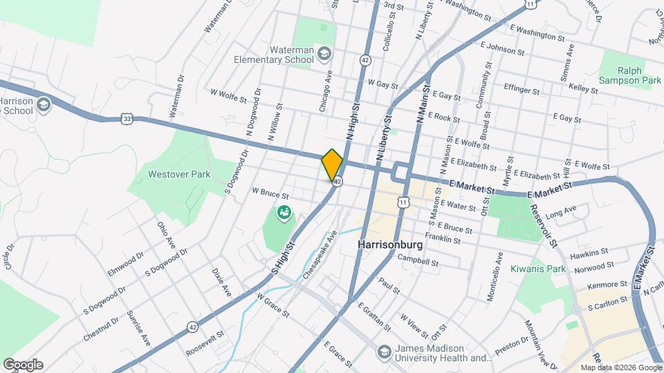 227 W Water St Map and Location Details