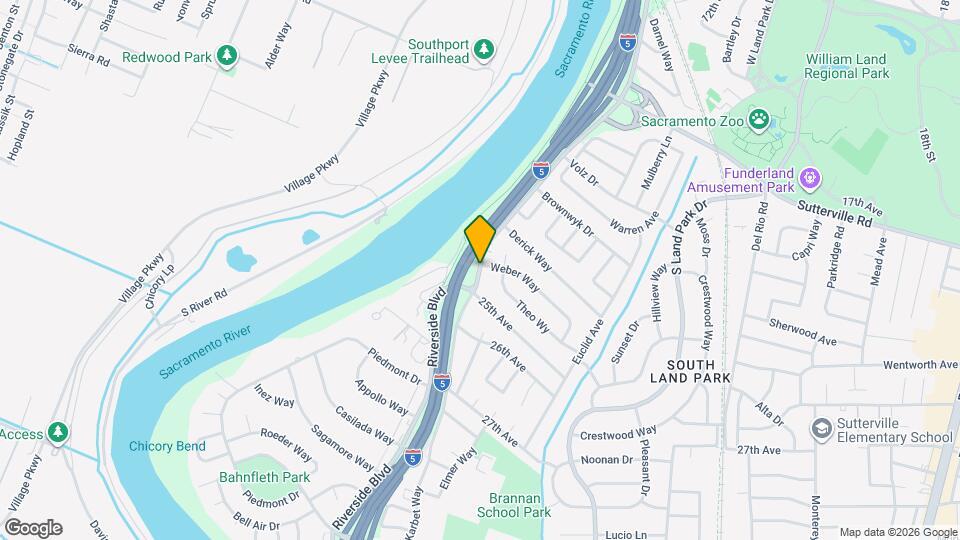 4509 Riverside Blvd Map and Location Details