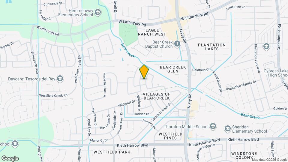 5631 Bear Meadow Ln Map and Location Details