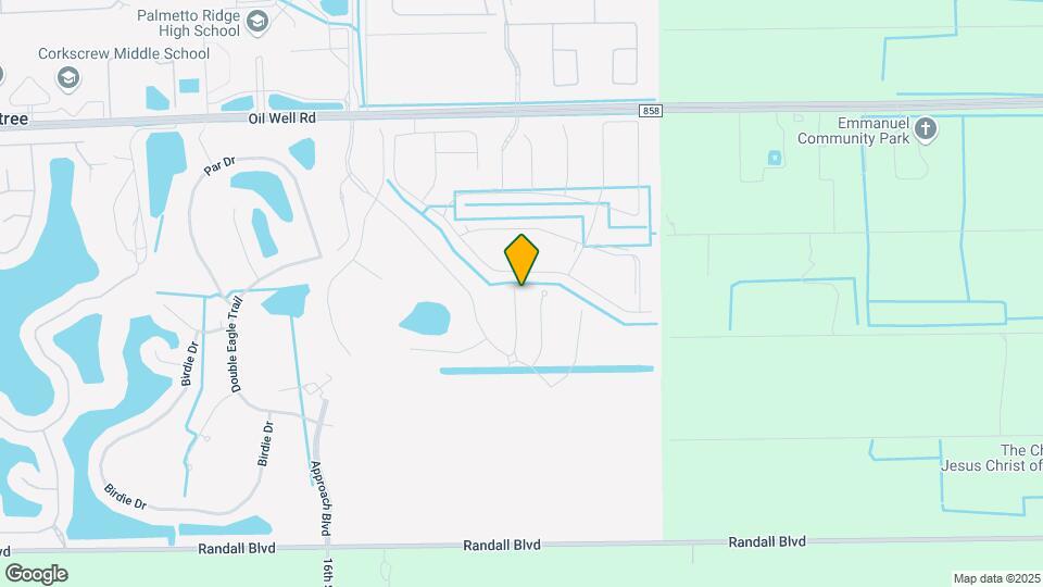 1854 Mesa LN Map and Location Details