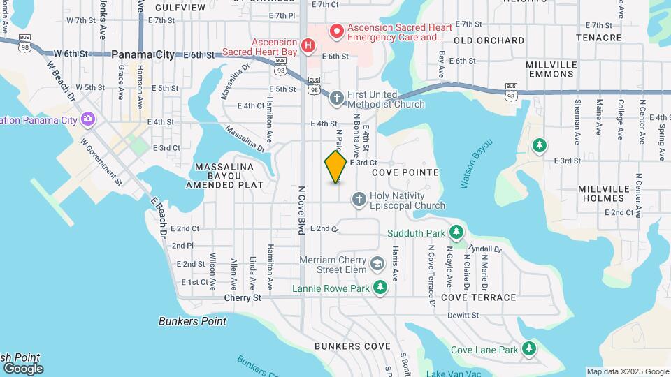 307 N Palo Alto Ave Map and Location Details