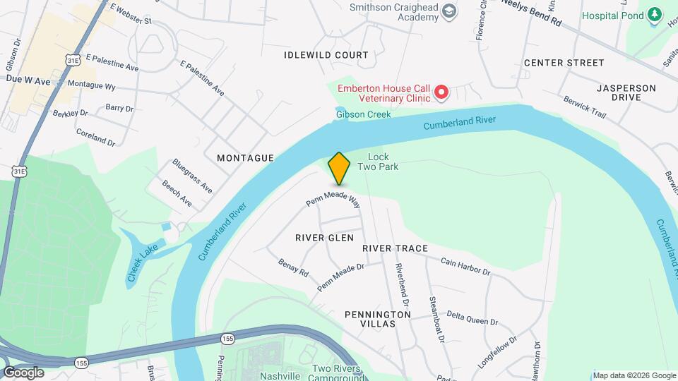 3172 Penn Meade Way Map and Location Details