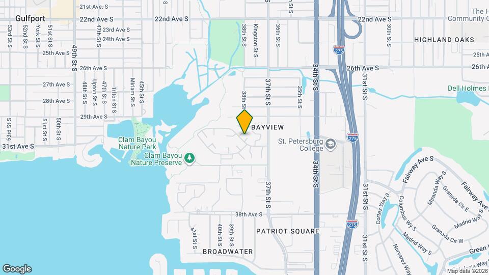 3139 38th St S Map and Location Details
