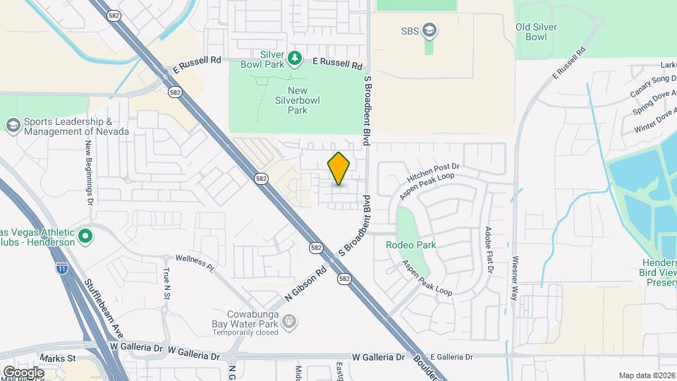 6920 Dancing Cloud Ave Map and Location Details