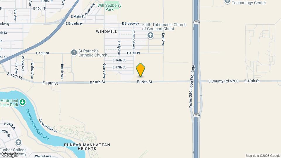 3507 E 19th St Map and Location Details