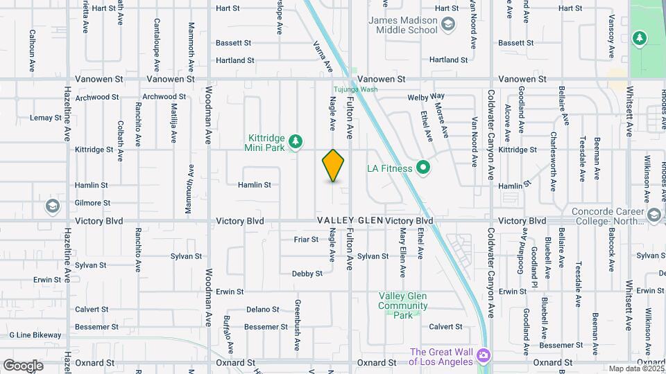 6458 Nagle Ave Map and Location Details