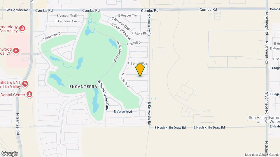 1714 E Alegria Rd Map and Location Details