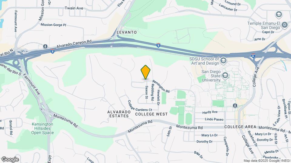 5314 Remington Rd, Unit ADU Map and Location Details