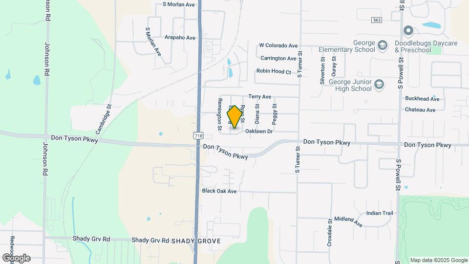 644 W Oaklawn Dr Map and Location Details
