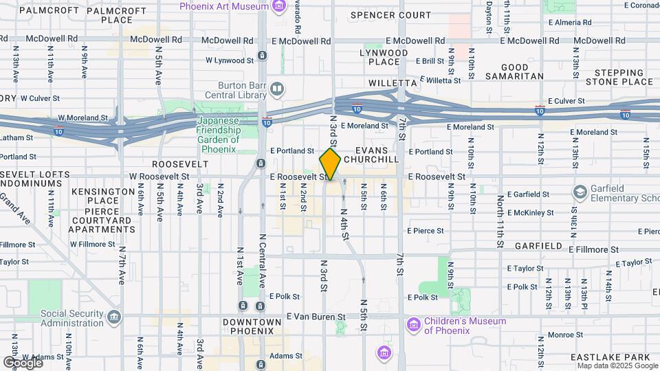 913 N 3rd St Map and Location Details