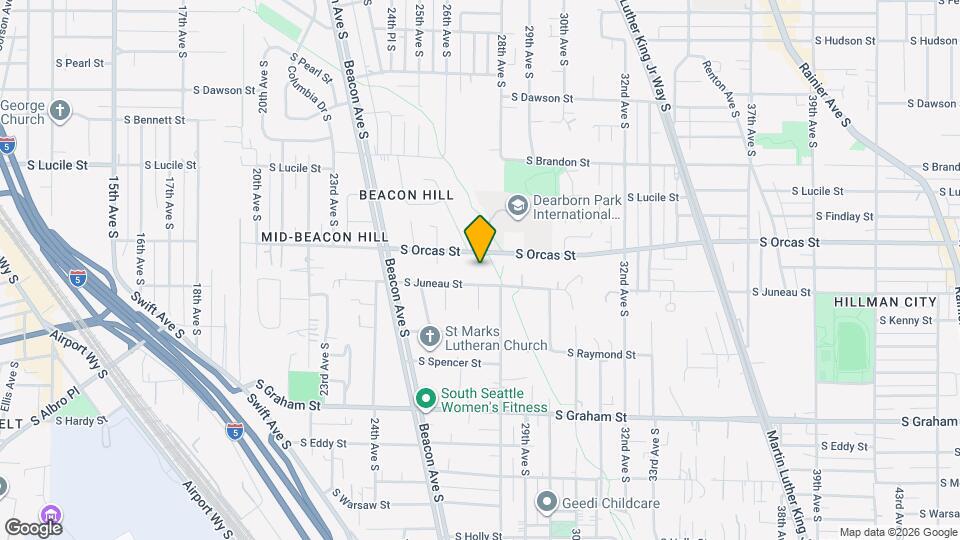 2560 S Juneau St Map and Location Details