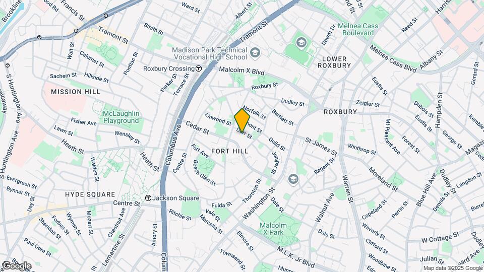 21 Dorr St Mapa y Detalles de la Ubicación
