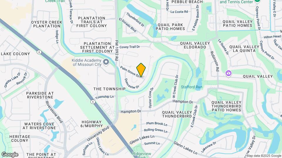 3511 Palm Grove Dr Map and Location Details